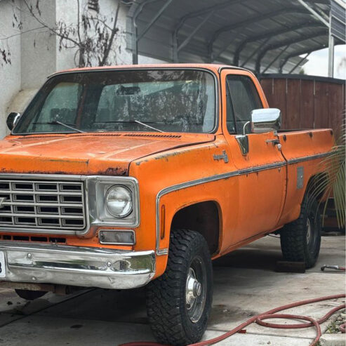 1975 Chevy K10 Short Bed Truck