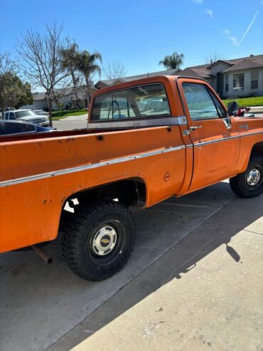 1975 Chevy K10 Short Bed Truck