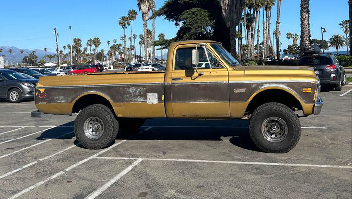 1972 GMC K10 4×4 Long Bed