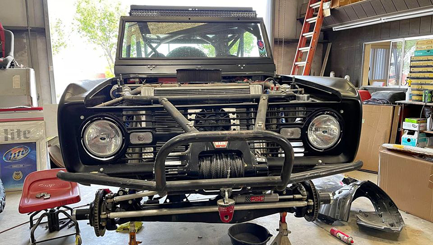 1970 Ford Bronco Rock Crawler