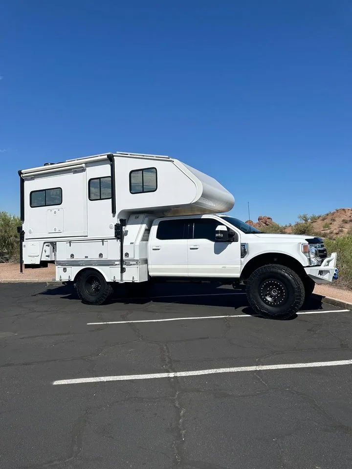 2023 Ford F550 with Host Truck Camper
