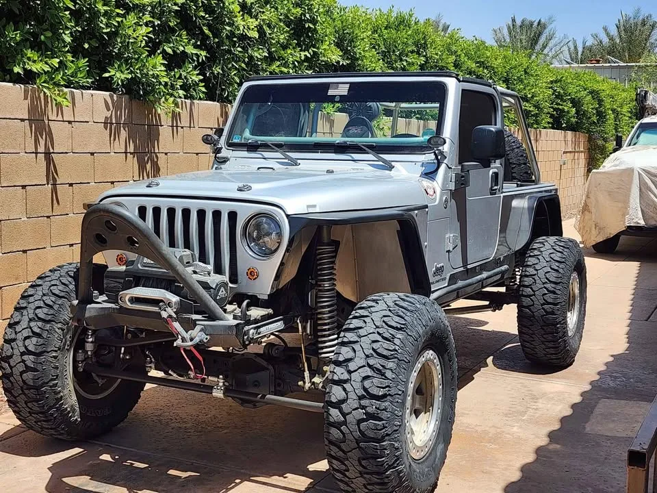 2005 Jeep LJ Rubicon with Coilovers